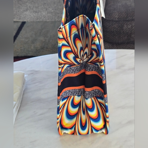 Dior Book Tote Top Handle Handbag Women Multi Print New Large Dustbag COPY - Picture 9 of 16